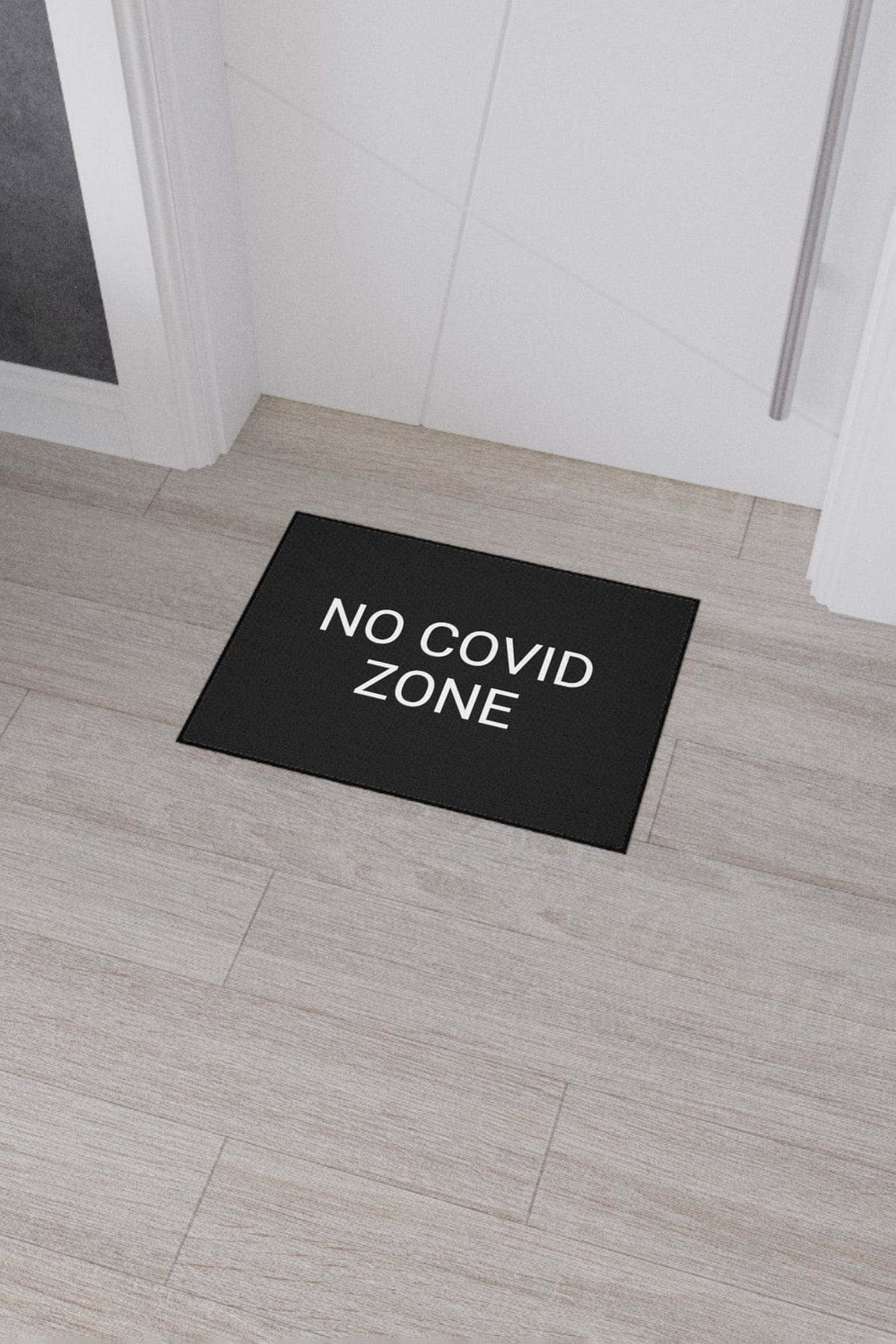 "NO COVID ZONE" Heavy Duty Floor Mat