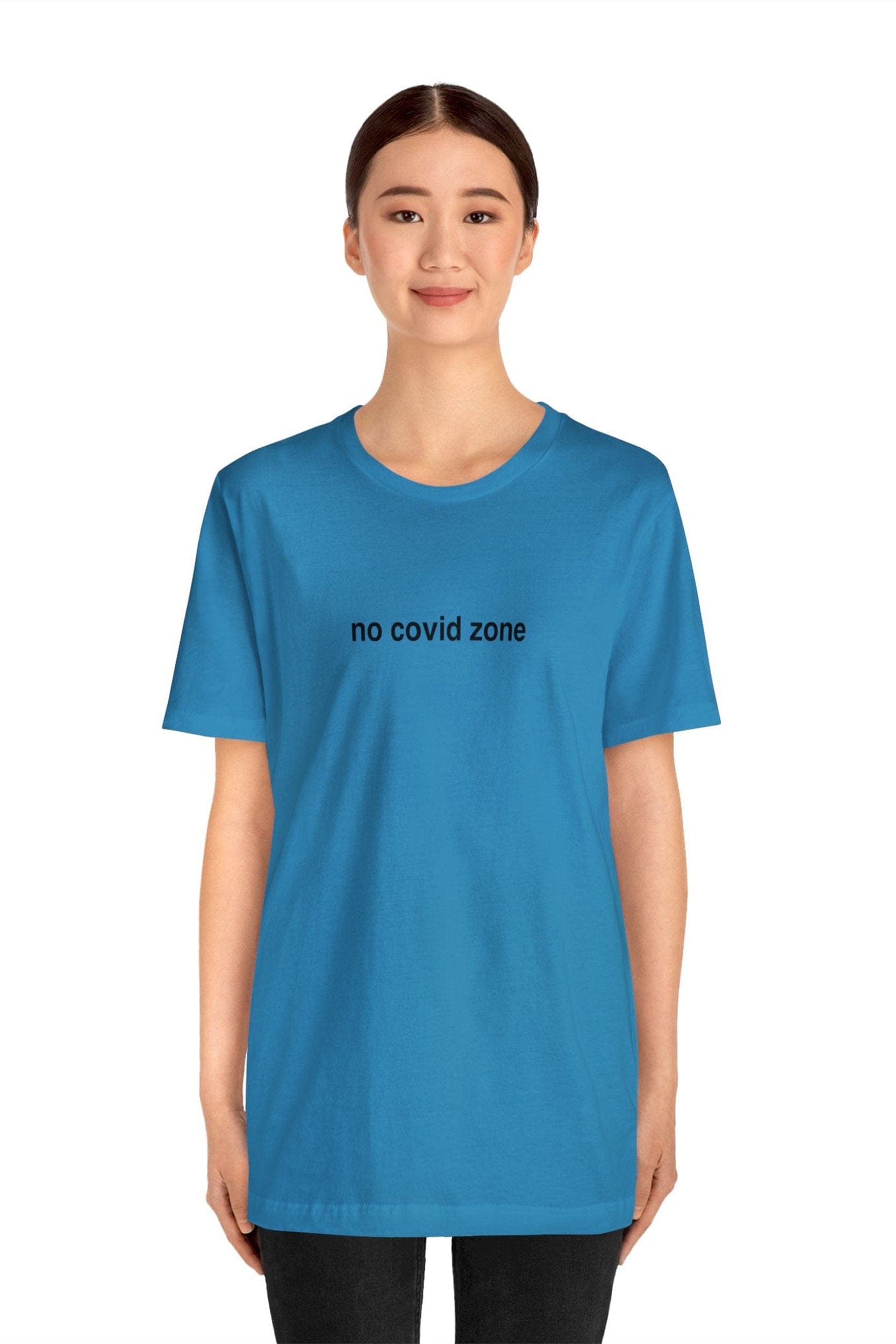 "no covid zone" T-Shirt