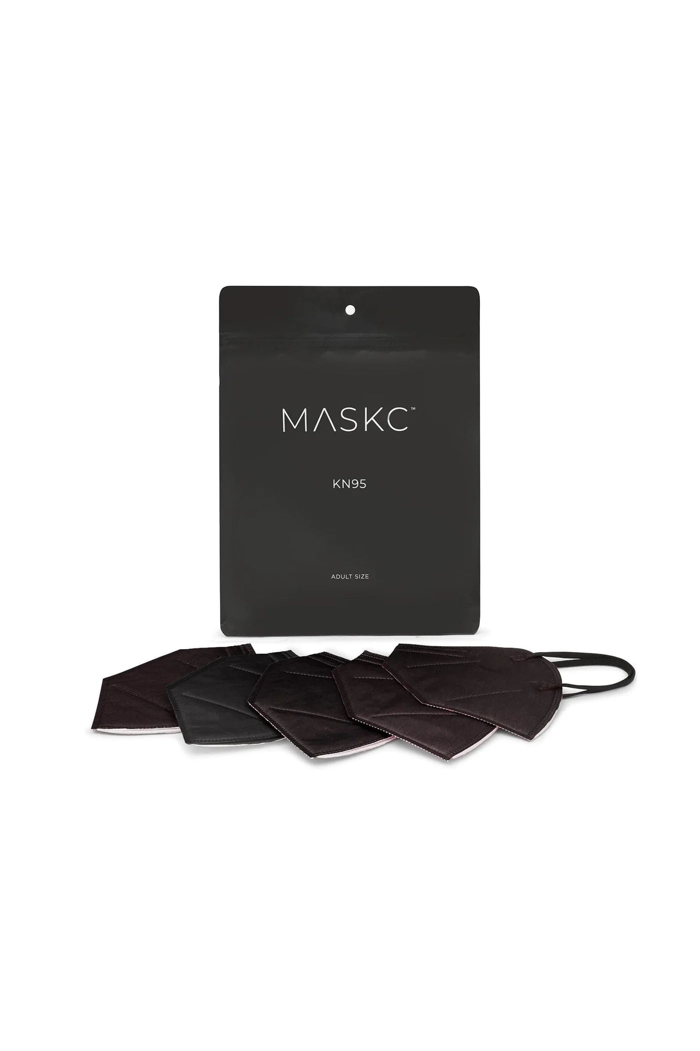 Pack of Black KN95 face masks. Each pack contains stylish high quality face masks. 